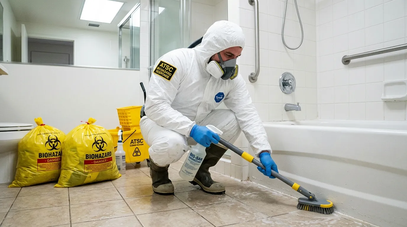 Decontamination equipment deployed for Blood Cleanup in Grand Terrace